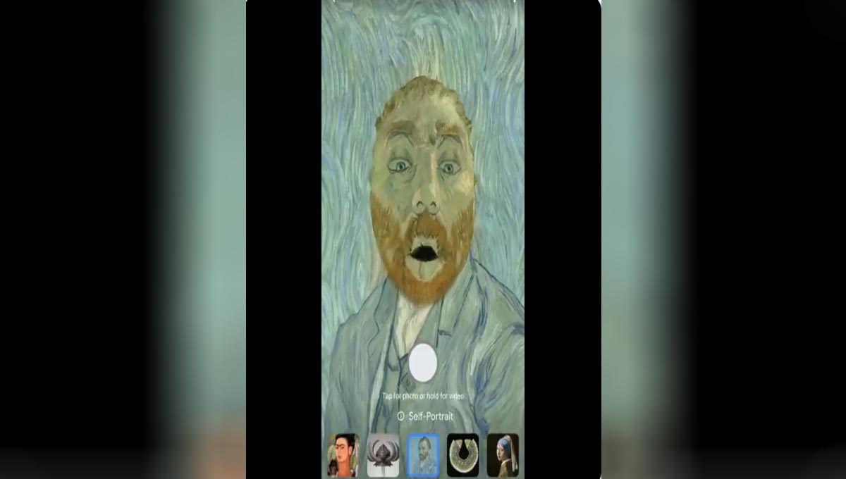 The Arts Filter: Google lanza filtros de Frida Kahlo y Van Gogh para selfies