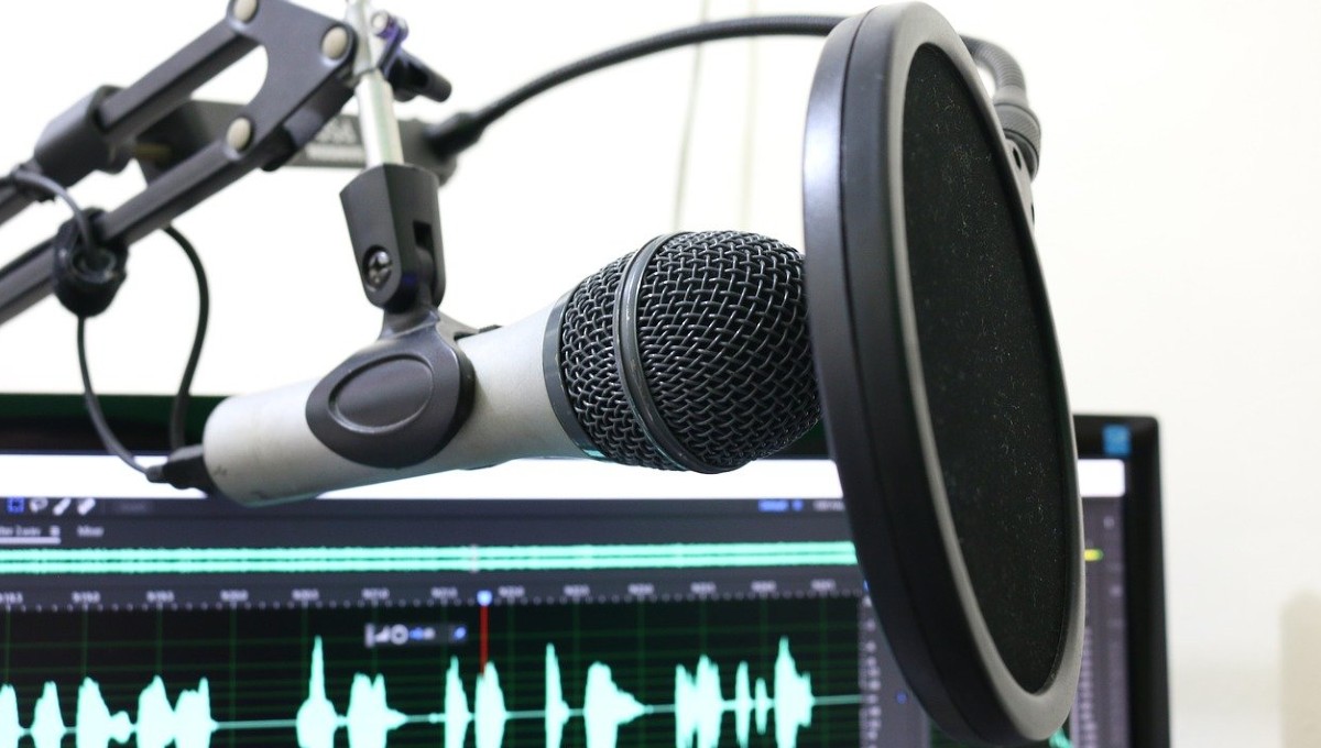 podcast microfono