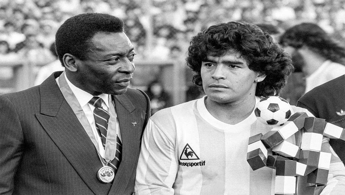 Pelé se suma a los mensajes de despedida para Maradona