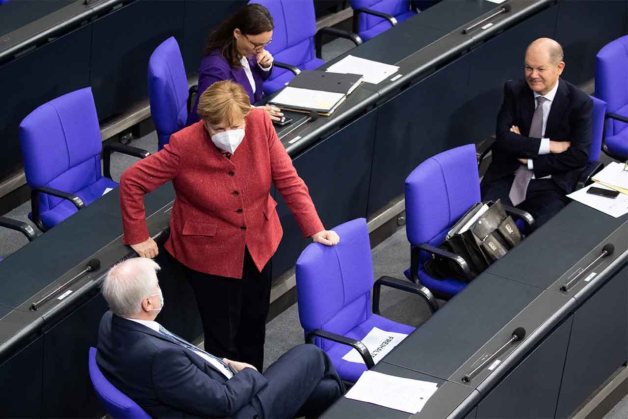 Angela Merkel sobre las muertes de COVID-19