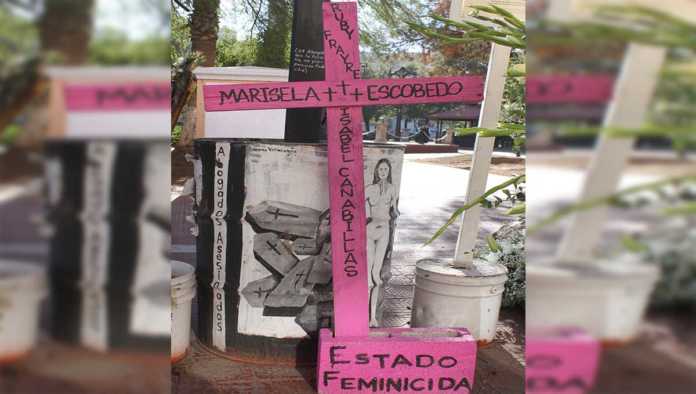 Homenaje a Marisela Escobedo por su asesinato