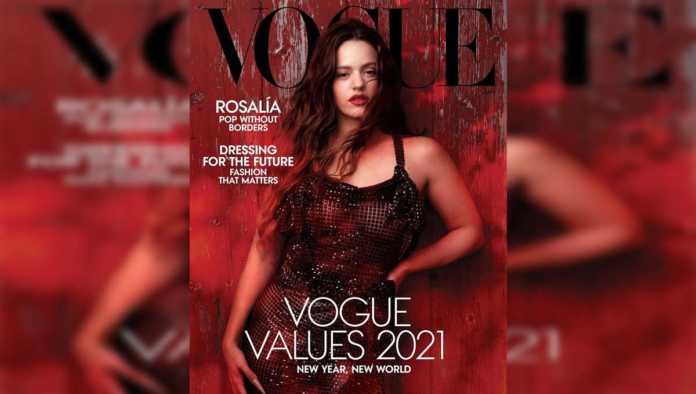 Portada de Vogue con Rosalía