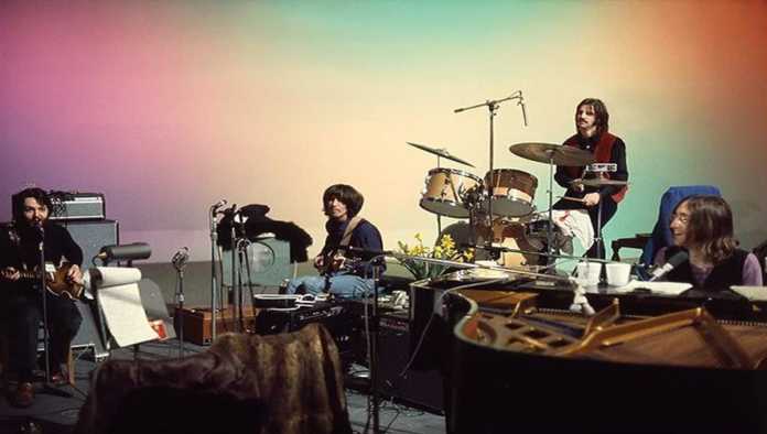Imagen del documental The Beatles Get Back de Peter Jackson