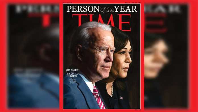 Time elige a Joe Biden y Kamala Harris como las personas del año