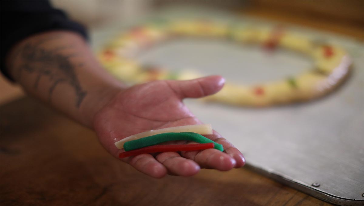 Acitrón de la Rosca de Reyes