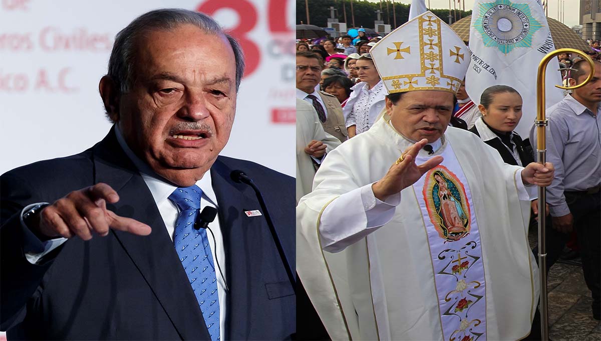 Carlos Slim y Norberto Rivera