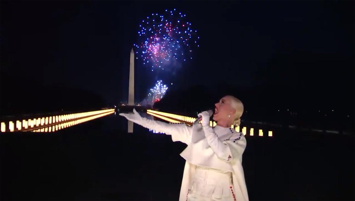 Katy Perry en Celebrating America