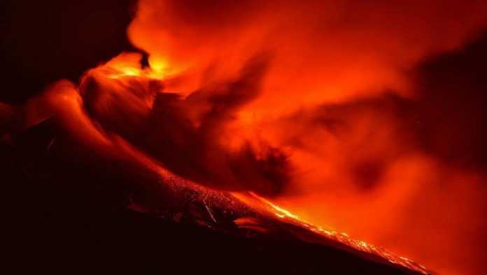 Erupción del volcán Etna