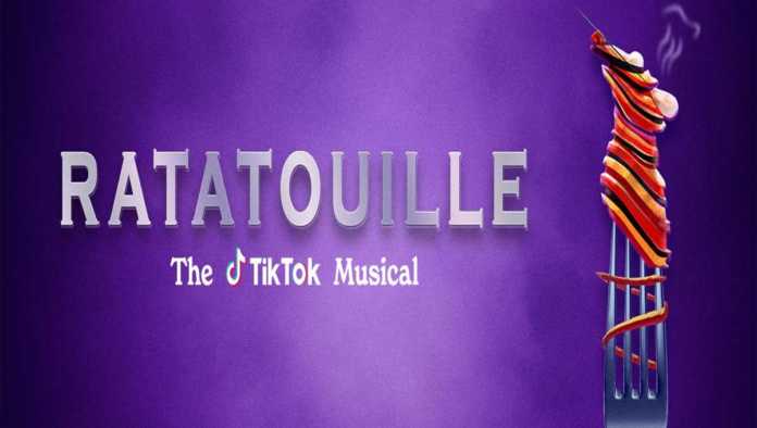 Póster del musical de Ratatouille para TikTok