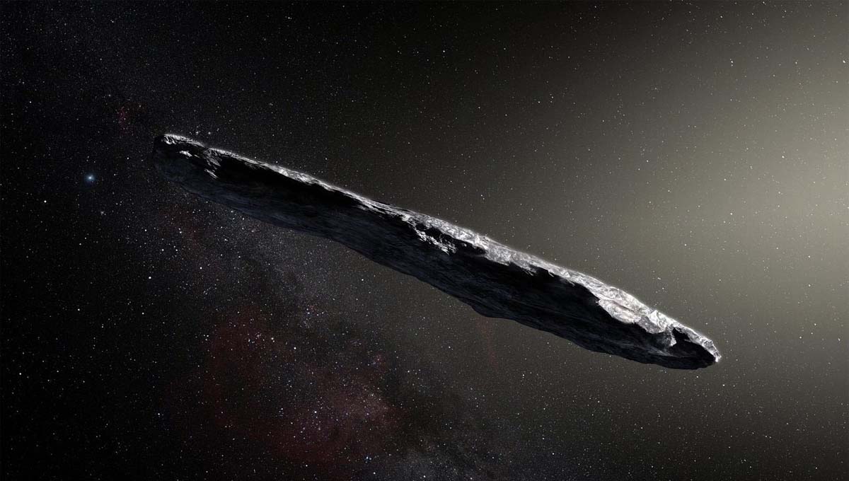 Oumuamua, asteroide observado por la NASA