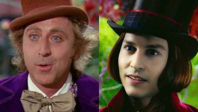 Willy Wonka de Charlie y la fábrica de chocolates