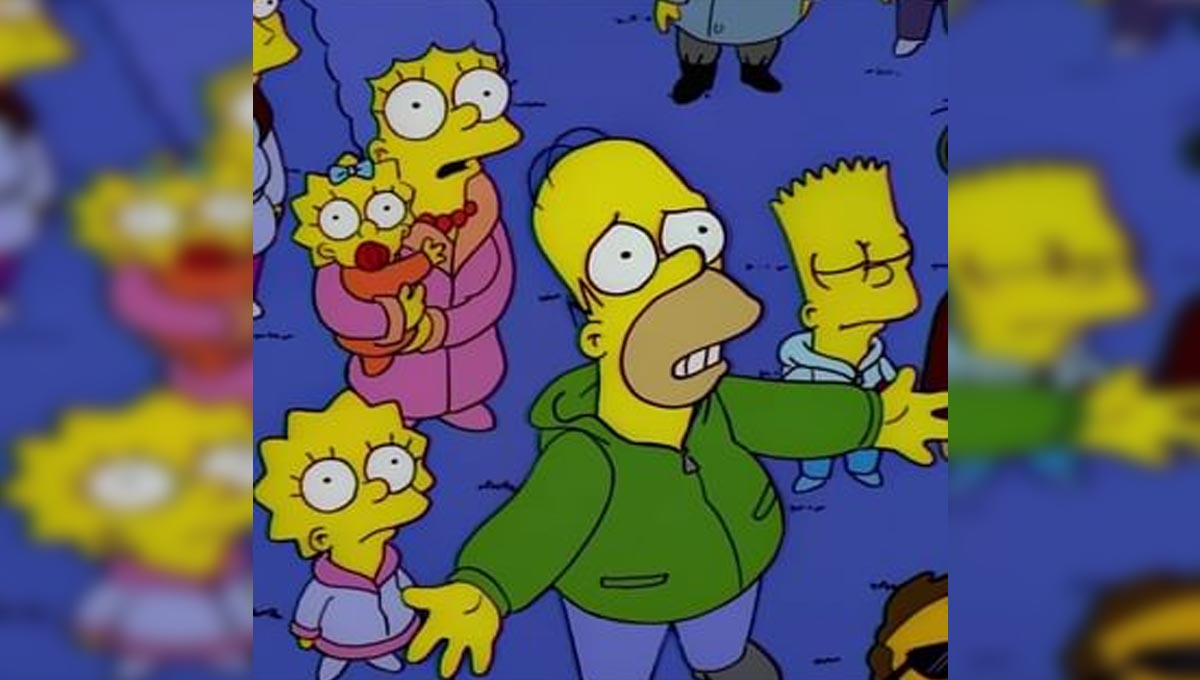 Captura de Los Simpsons