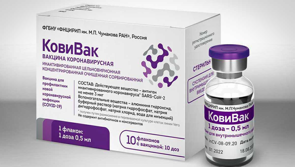 Rusia registra su tercera vacuna contra Covid-19, CoviVac