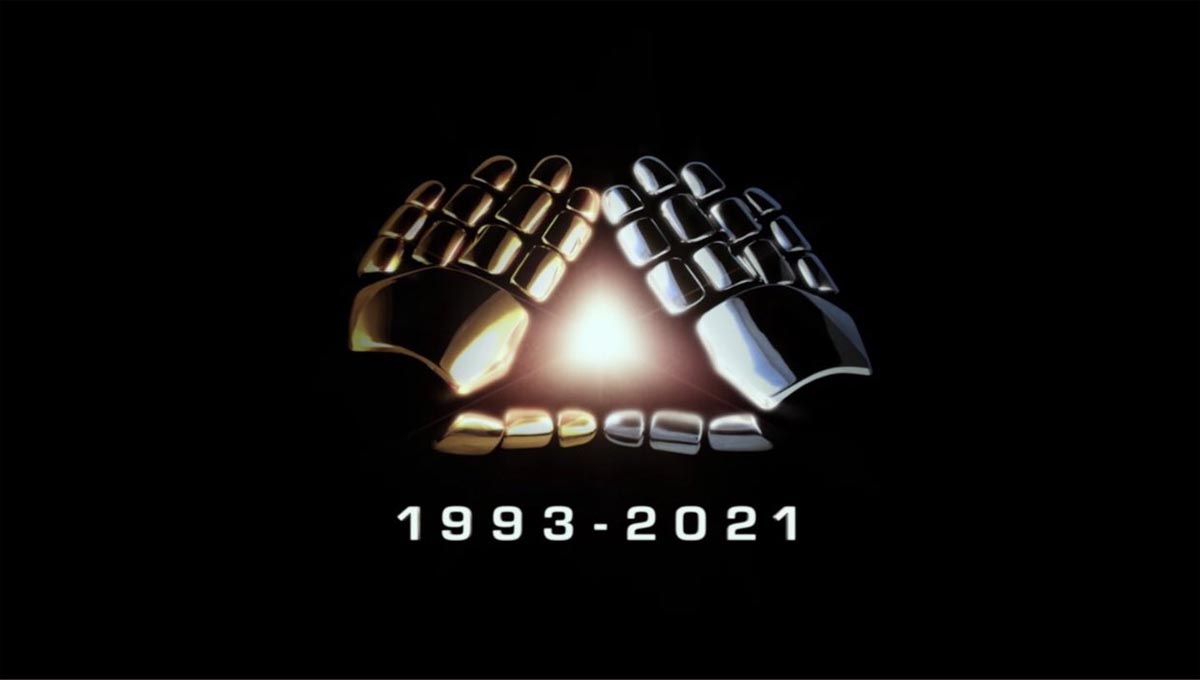 Logo de despedida de Daft Punk