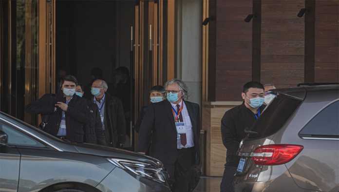 Expertos de la OMS visitan laboratorio de Wuhan