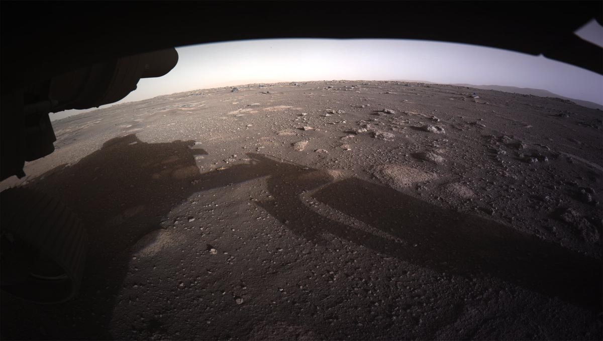 Foto tomada en Marte