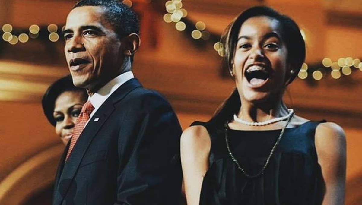 Barack y Malia Obama