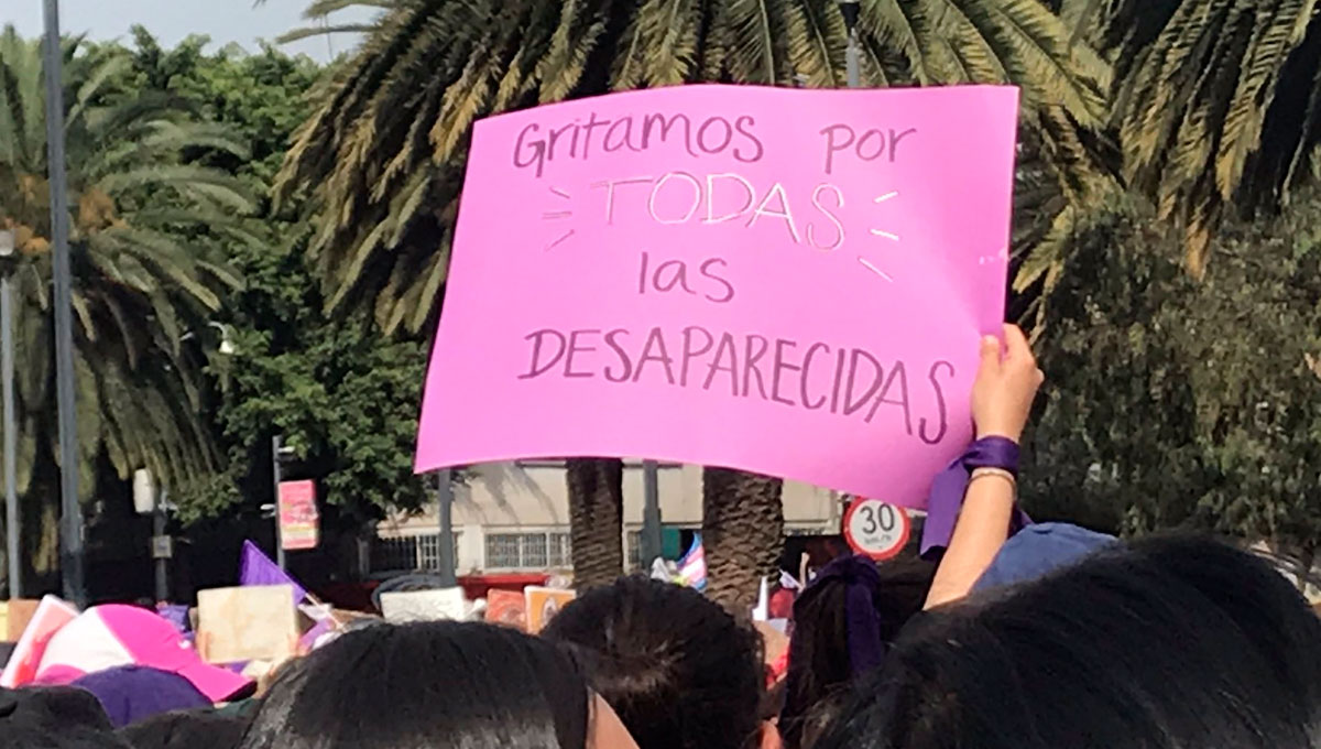 25% de las personas desaparecidas en México son mujeres