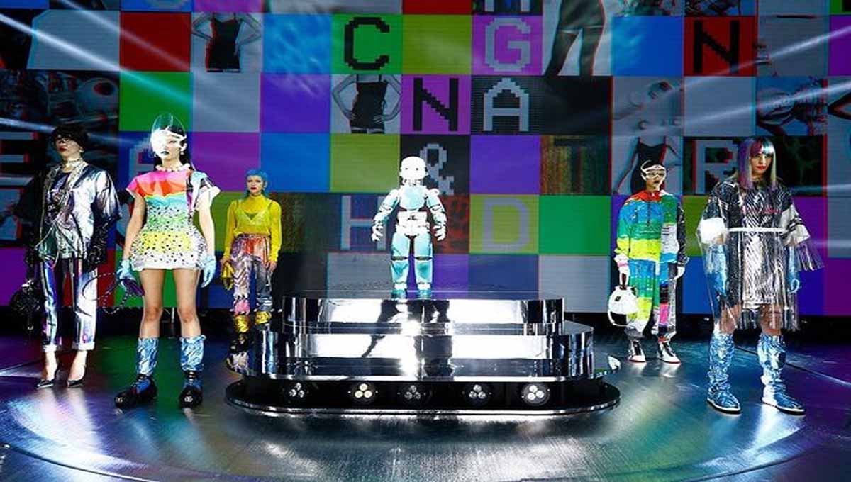 Robot en la pasarela de Dolce & Gabbana