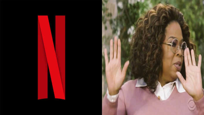 Logo Netflix y Oprah Winfrey