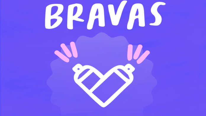 Logo de Bravas, Escuela Feminista de Arte Urbano