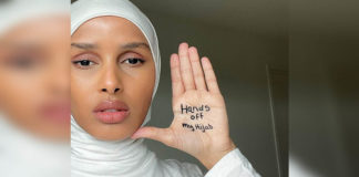 Fuera las manos de mi hiyab