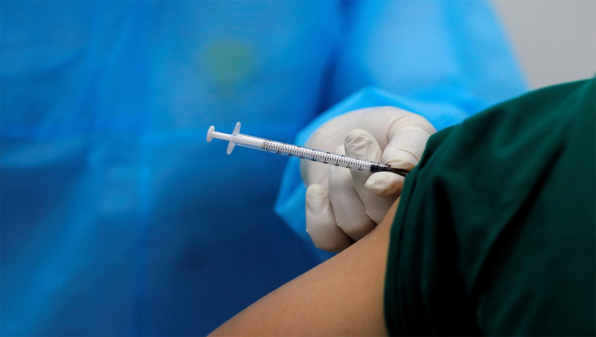 Inyección vacuna CanSino