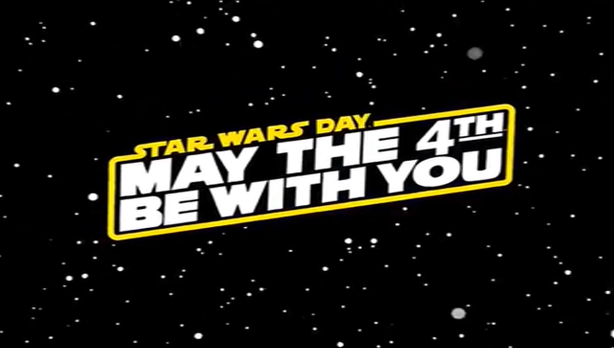 Logo de may the 4th be with you
