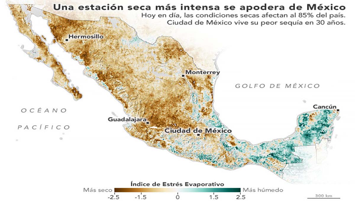 México en sequía