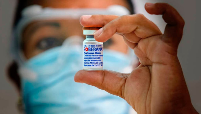 Soberana 02, vacuna desarrollada en Cuba, muestra eficacia del 62% contra Covid-19