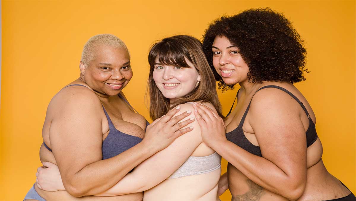 Mujeres del movimiento body positive