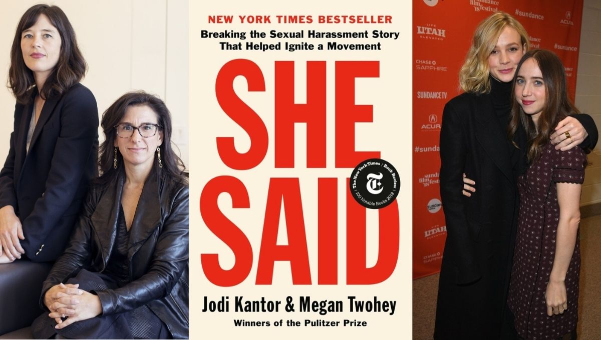 “She Said”, película sobre las periodistas que revelaron abusos de Harvey Weinstein
