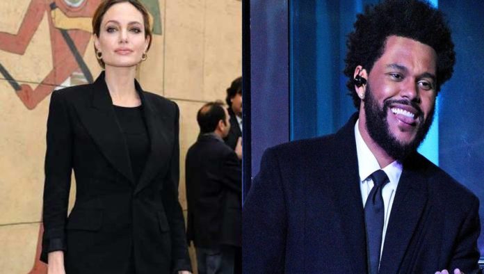 Angelina Jolie y The Weeknd