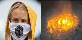 Greta Thunberg y "Ojo de fuego"