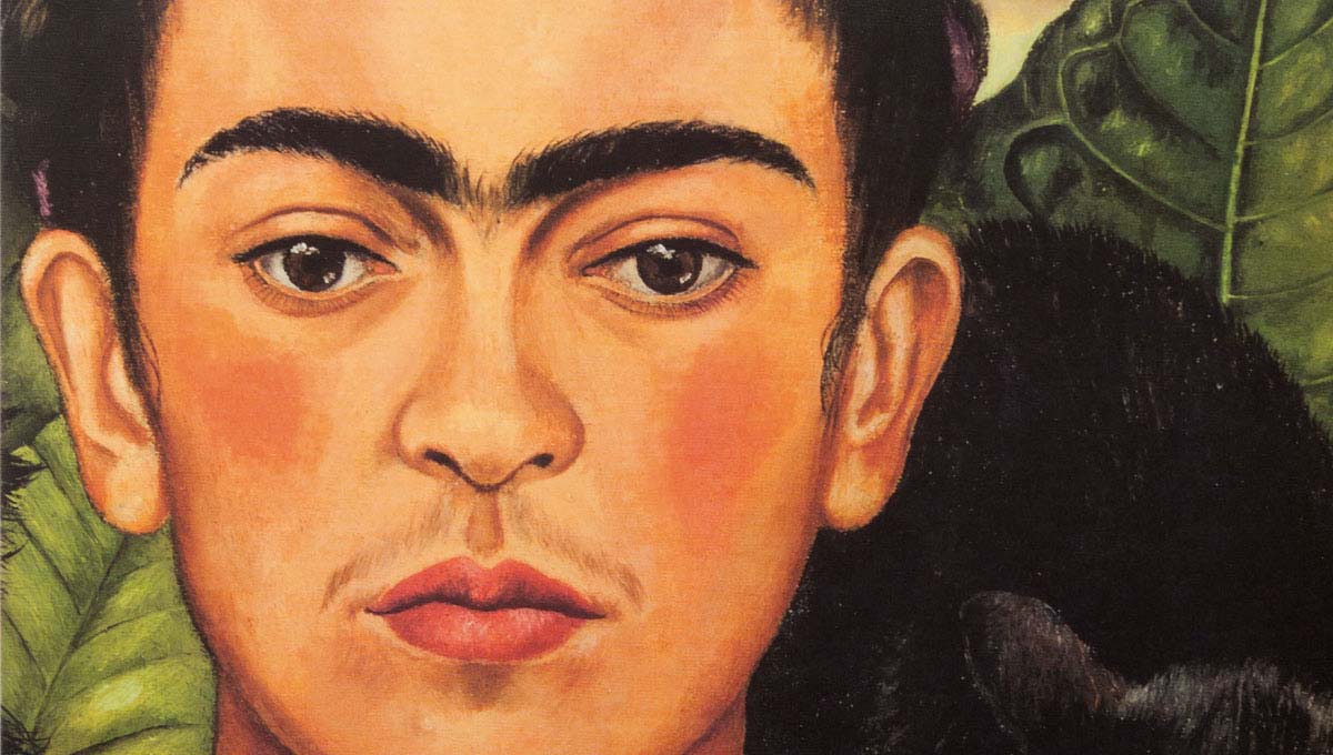 Rostro de Frida Kahlo