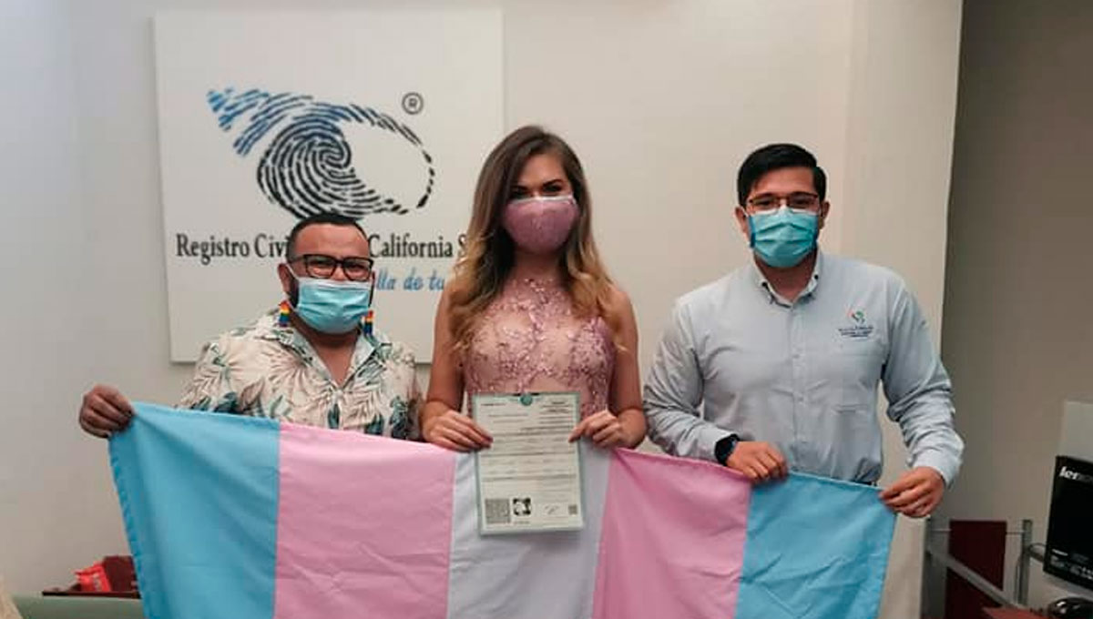 Baja California Sur realiza el primer cambio de identidad para reconocer a mujer trans