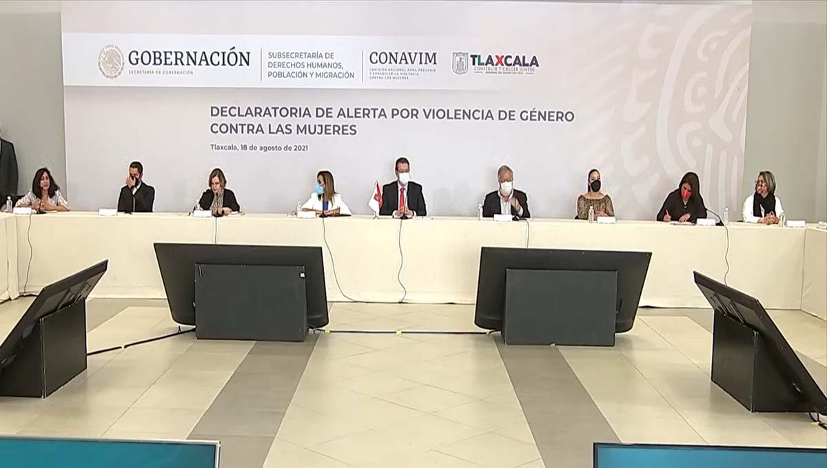 Declaración alerta de género en Tlaxcala