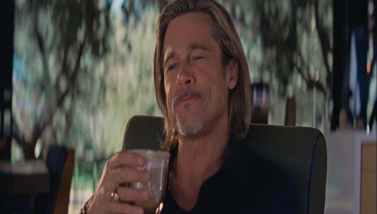 Brad Pitt comercial café