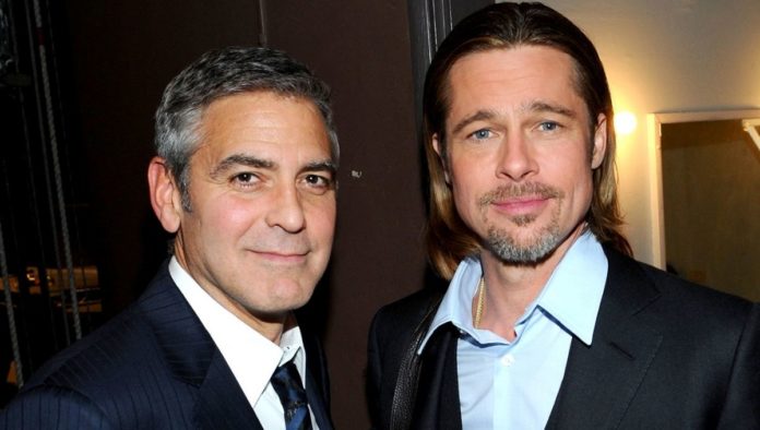¡Se acabó la pelea! Brad Pitt y George Clooney protagonizarán una película