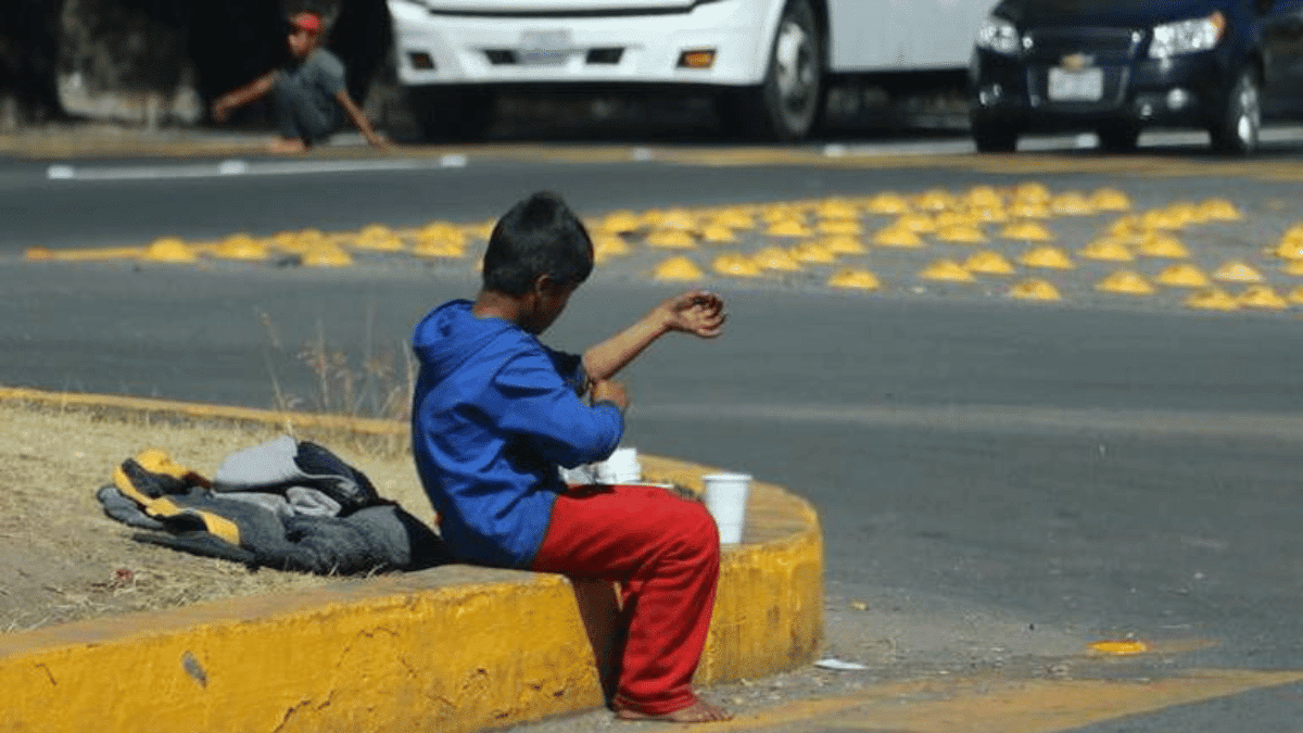 Niños en situación de calle en México 