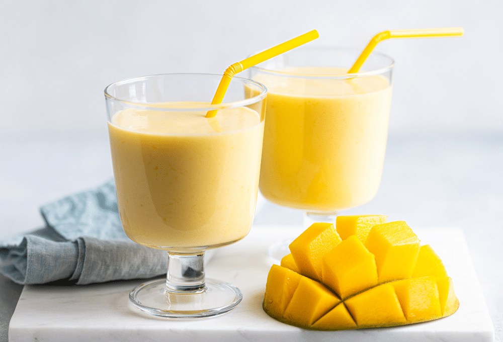 Cóctel de mango y naranja